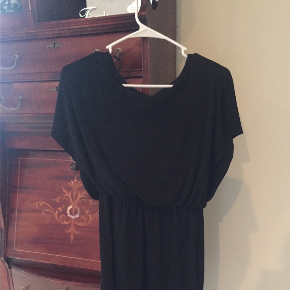Black formal dress